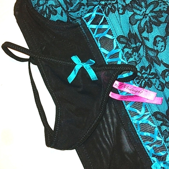 NWT Sexy lingerie Bustier G-String Push-up 2 piece Set *Small - Picture 3 of 11